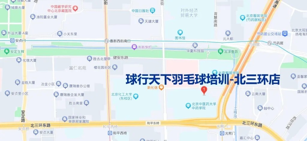 【北京朝阳】飞速体育中医药太阳宫成人飞速羽毛球培训